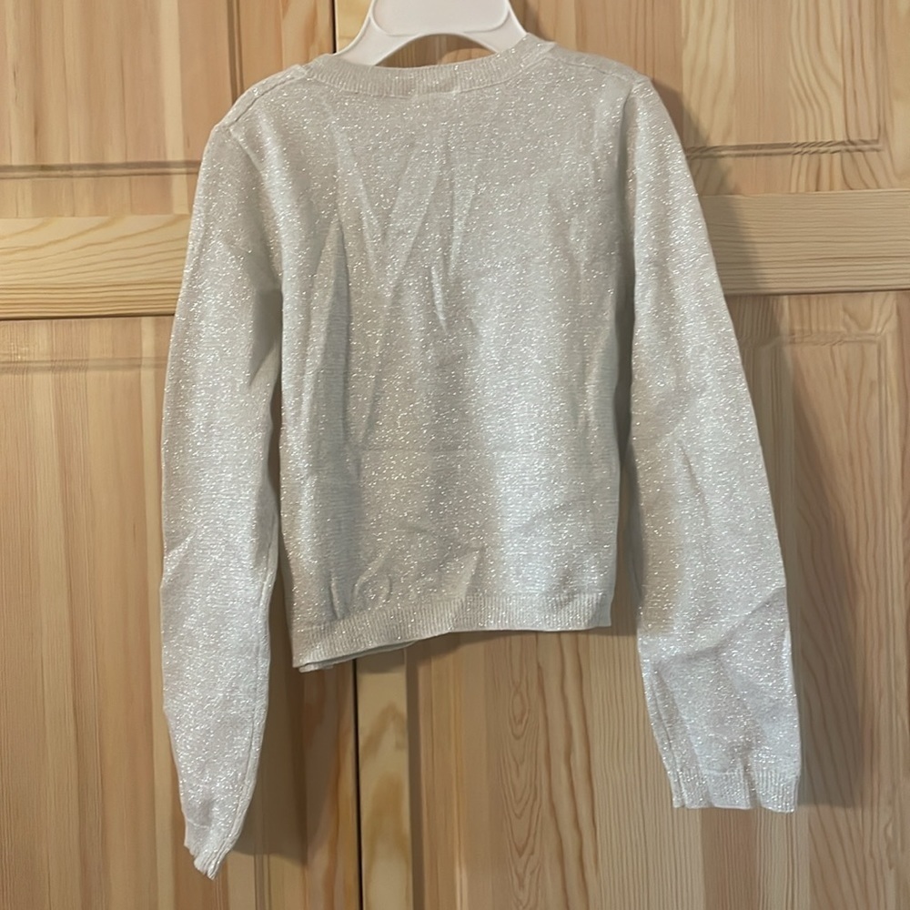 Nordstrom Rack sparkle cardigan. T2 - Picture 4 of 4